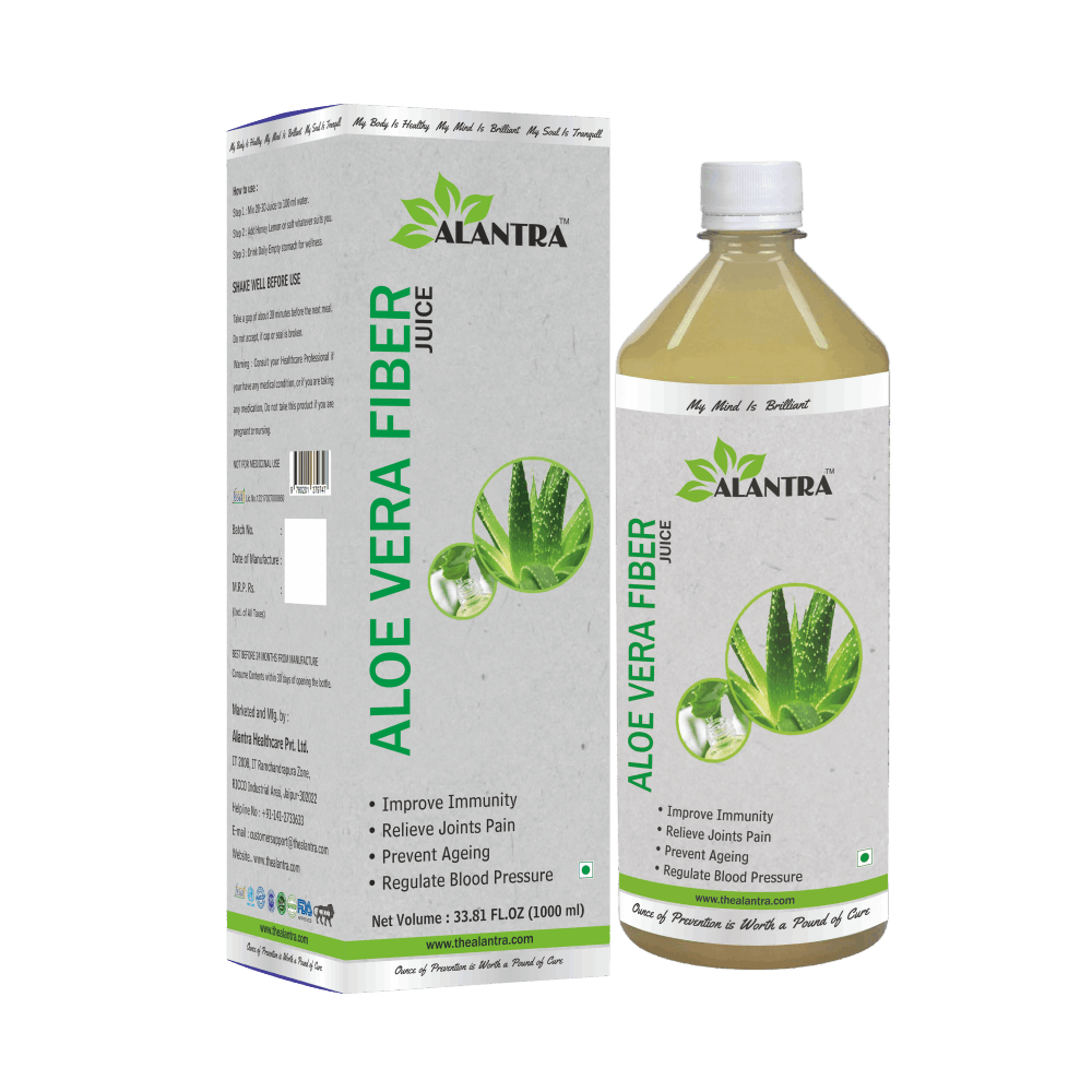 Aloe Vera Juice with fiber